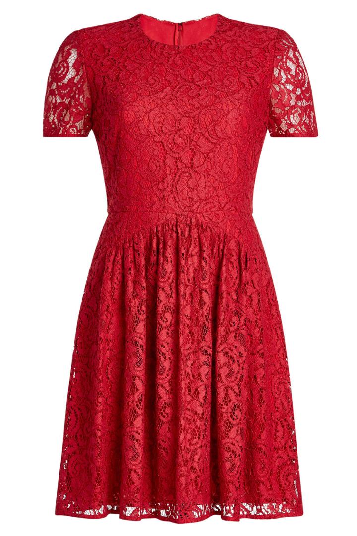 Burberry London Burberry London Lace Dress - Red