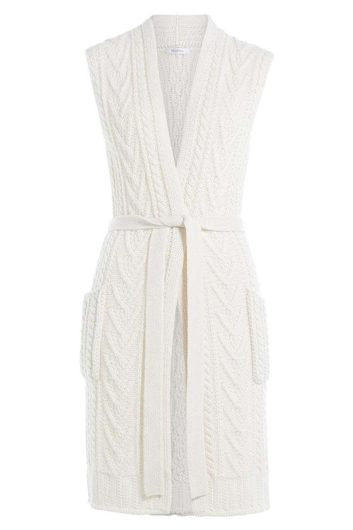 Max Mara Max Mara Virgin Wool Cardigan With Cashmere