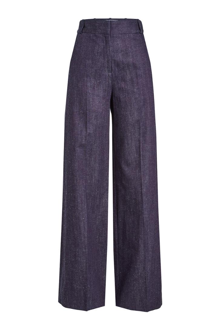 Victoria Victoria Beckham Victoria Victoria Beckham High Waisted Wide Leg Cotton Pants