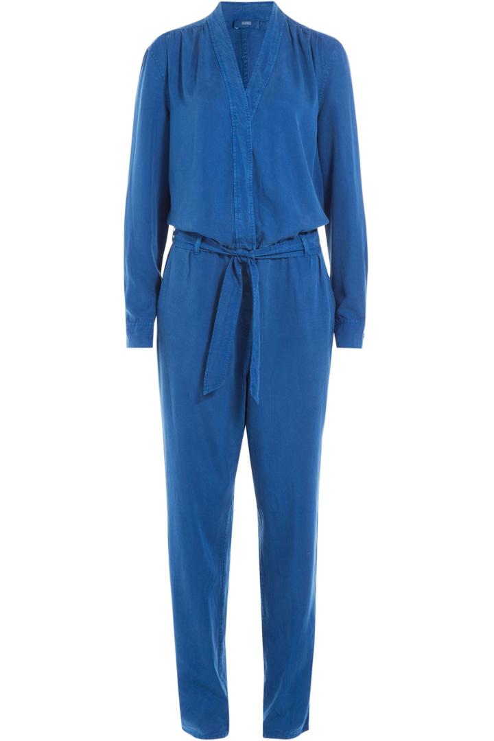 Closed Closed Fluid Draped Jumpsuit - Blue