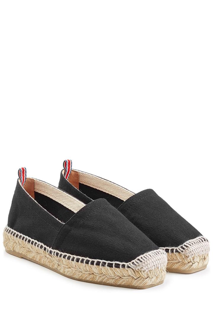 Castaner Castaner Fabric Espadrilles - Black