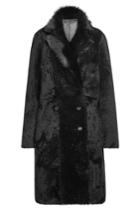 Joseph Joseph Lambskin Coat - Black