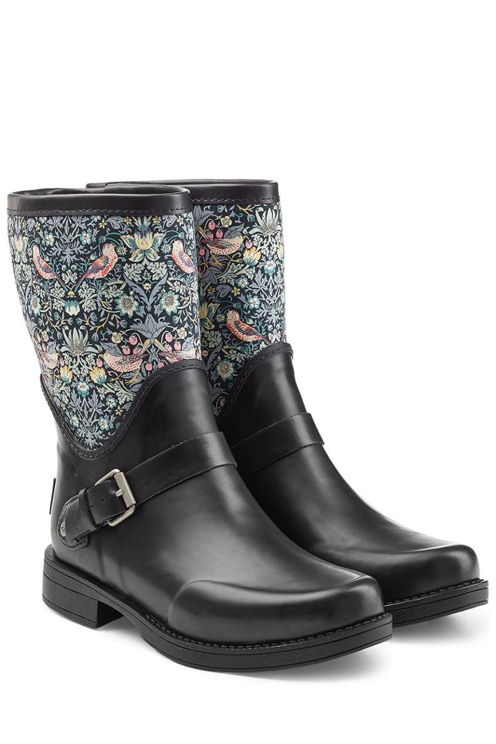 Ugg Australia Ugg Australia Rubber Sivada Boots With Printed Shaft - Multicolor