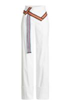 Diane Von Furstenberg Diane Von Furstenberg High-waisted Pants With Linen