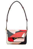 Marni Marni Printed Leather Shoulder Bag