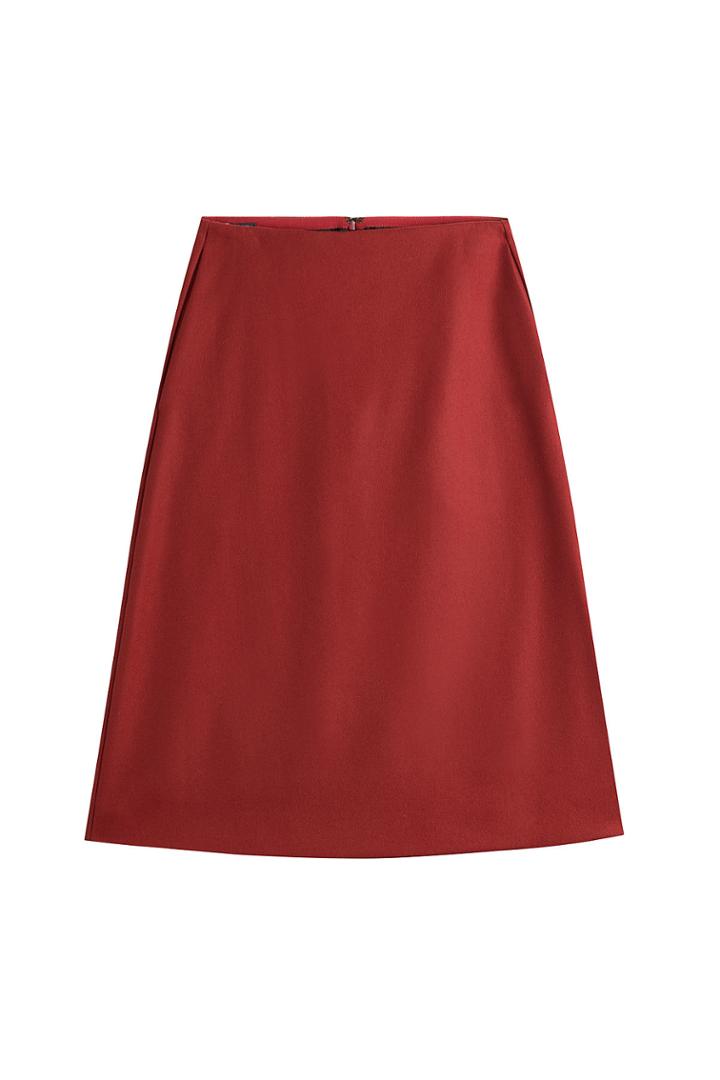 Jil Sander Navy Jil Sander Navy Virgin Wool Skirt