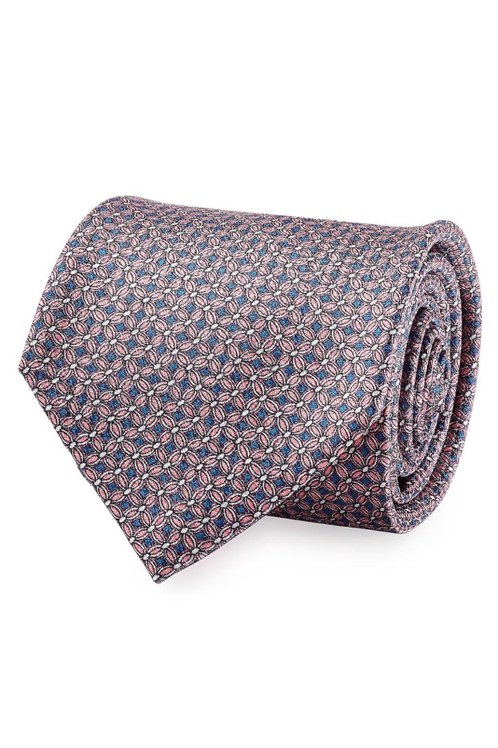 Brioni Brioni Woven Silk Tie - Rose