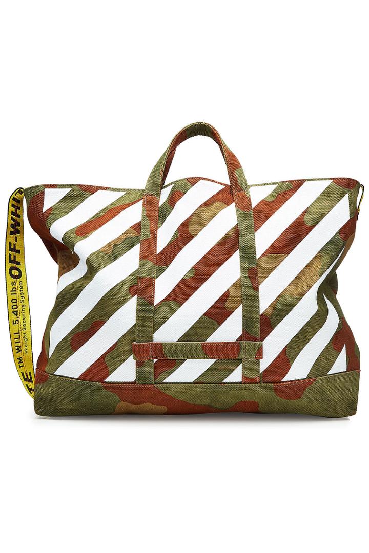 Off-white Off-white Printed Cotton Tote