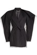 Y/project Y/project Blazer With Tulle Overlay