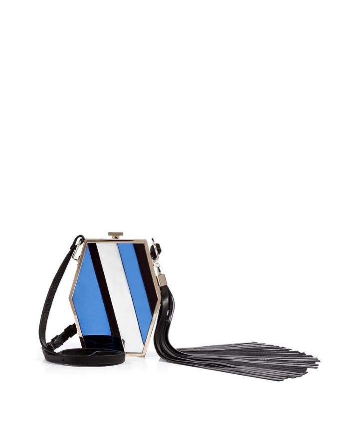 Vionnet Mirrored Box Clutch