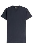 Jil Sander Jil Sander Cotton V-neck T-shirt - Blue