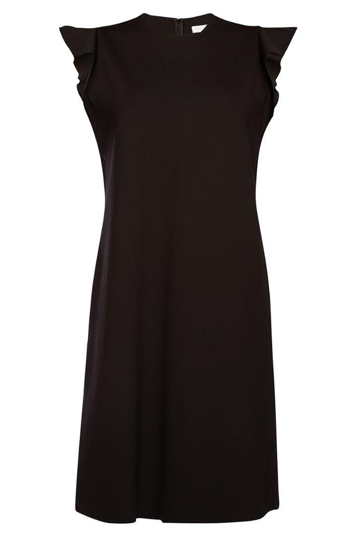 Escada Escada Sleeveless Dress With Ruffles