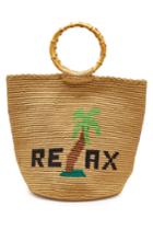 Soraya Hennessy Soraya Hennessy Relax Handwoven Tote With Bamboo