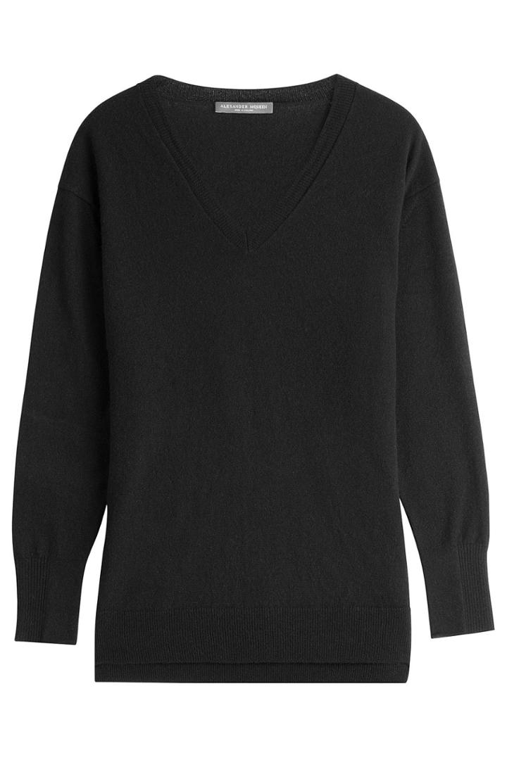 Alexander Mcqueen Alexander Mcqueen Cashmere Pullover - Black