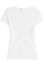 Paule Ka Paule Ka Belted Cotton T-shirt