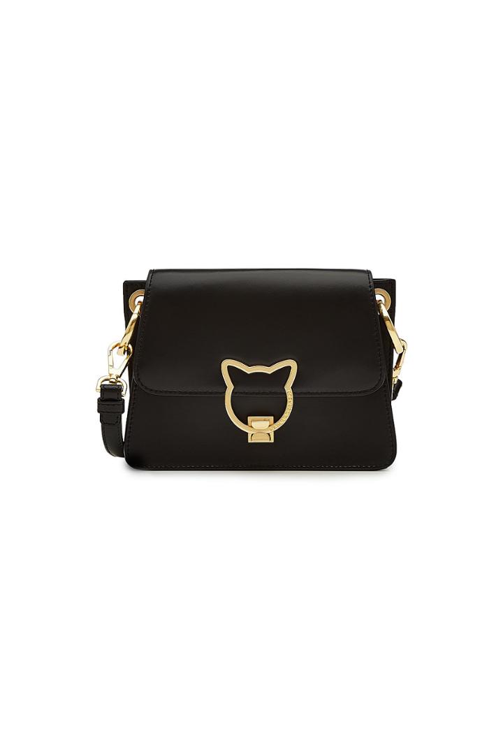 Karl Lagerfeld Karl Lagerfeld K/kat Leather Crossbody Bag