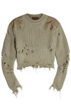 Yeezy Yeezy Distressed Wool Pullover