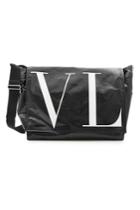 Valentino Valentino Large Messenger With Leather