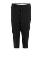 Rick Owens Men Rick Owens Men Wool Harem Pants - Black