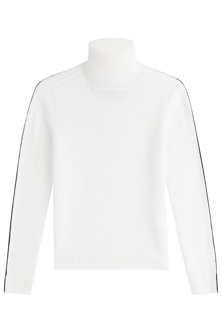 Sonia Rykiel Sonia Rykiel Cashmere Turtleneck Pullover - White