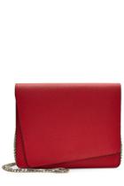Valextra Valextra Twist Leather Shoulder Bag - Red