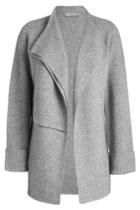 Vince Vince Double Breasted Cardigan In Wool-cashmere Blend