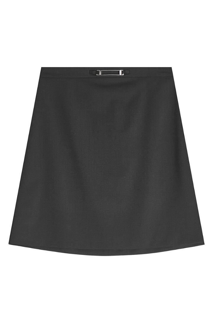 Hugo Hugo Rulna Virgin Wool Skirt