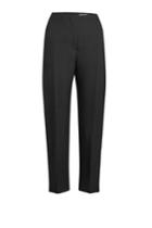 Alexander Mcqueen Alexander Mcqueen Wool And Silk-blend Pants With Slits