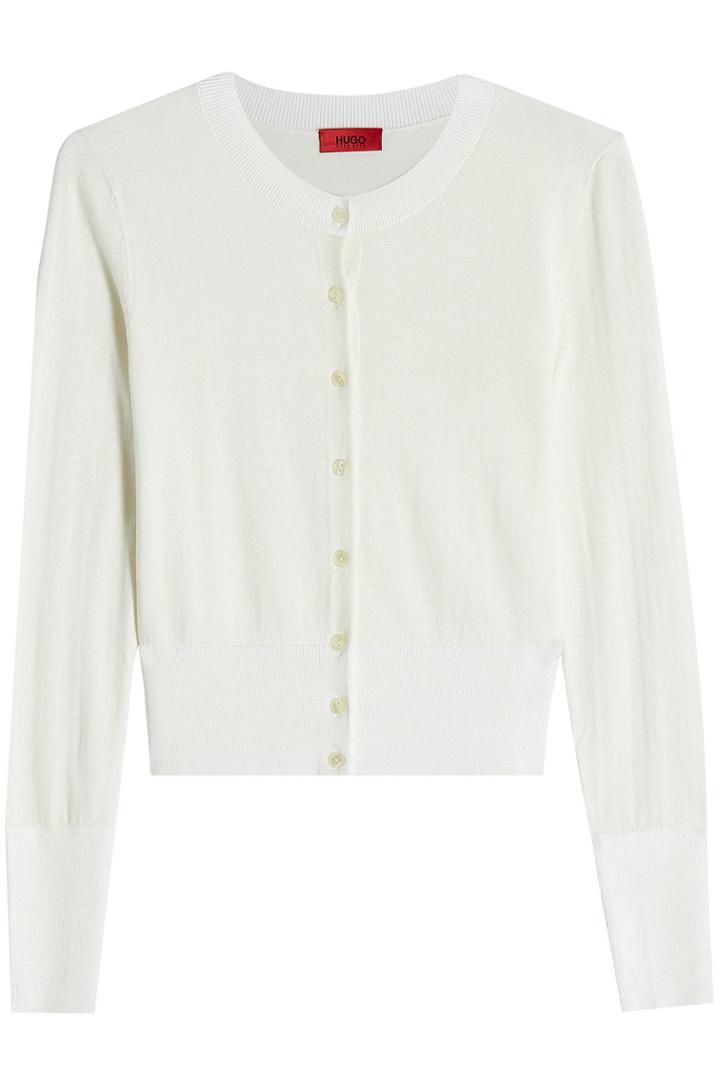 Hugo Hugo Silk And Cotton Cardigan