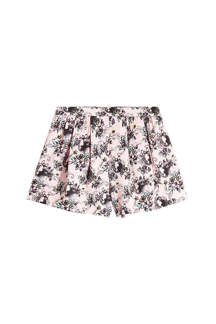 Boutique Moschino Boutique Moschino Printed Cotton Shorts