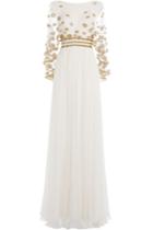 Zuhair Murad Zuhair Murad Sequin Embellished Evening Gown - White