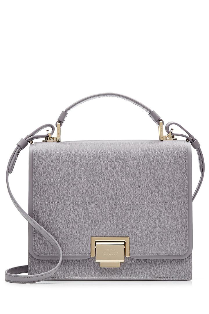 Smythson Smythson Leather Mini Crossbody Bag