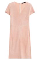 Steffen Schraut Steffen Schraut Avenida Suede Dress - Rose