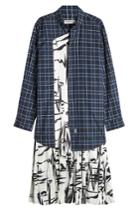 Balenciaga Balenciaga Printed Shirt Dress In Cotton And Silk