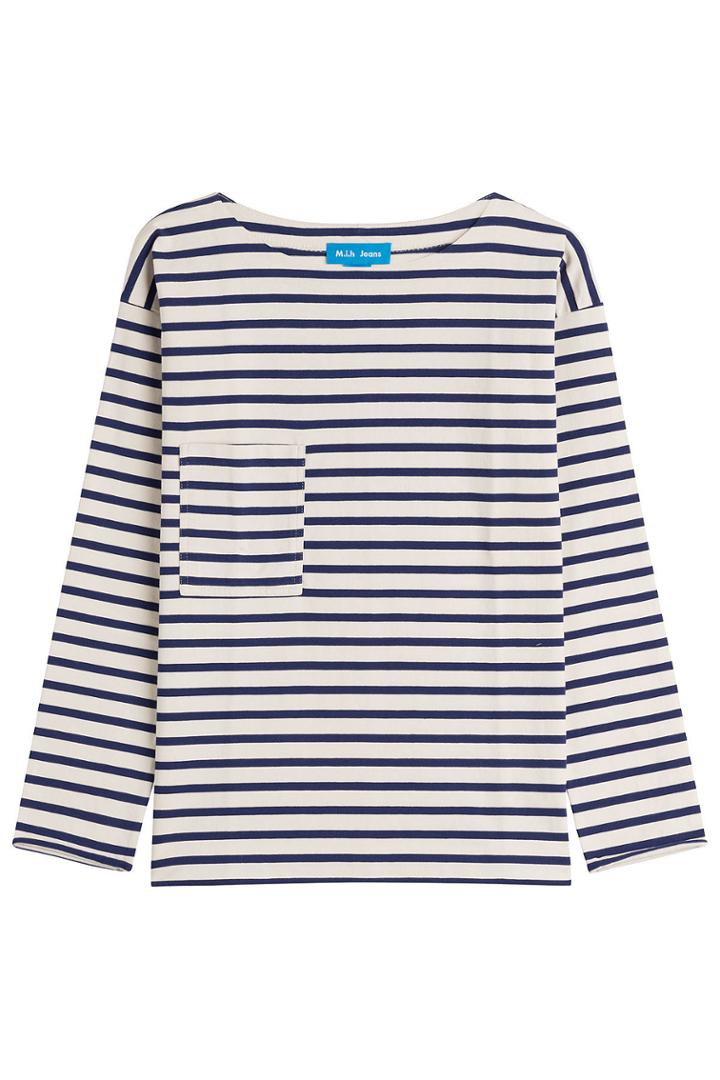 M I H M I H Striped Cotton Top