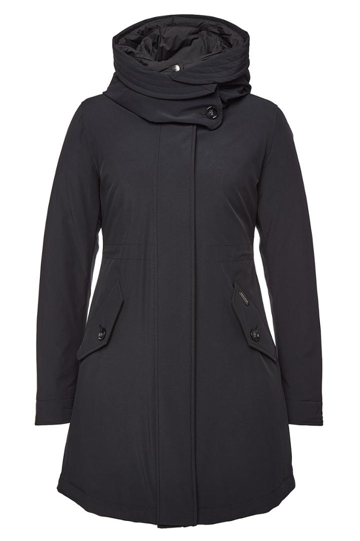 Woolrich Woolrich Stretch Layered Parka With Down Filling