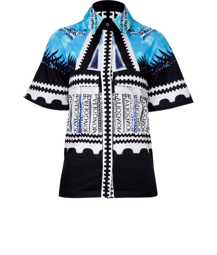 Mary Katrantzou Multicolored Cotton Bloomberg Shirt