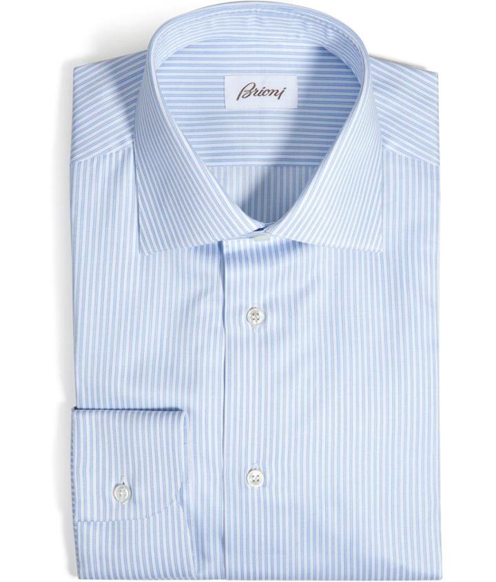 Brioni Long Sleeve Cotton Shirt