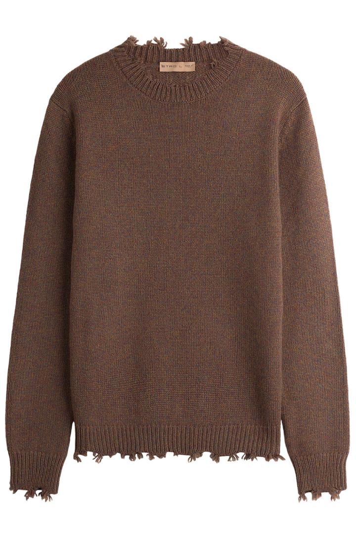 Etro Etro Distressed Cashmere Pullover