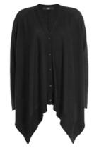 Steffen Schraut Steffen Schraut Oversized Cardigan - Black