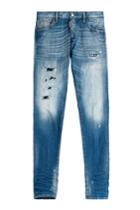 Dsquared2 Dsquared2 Cool Guy Distressed Slim Jeans - Blue