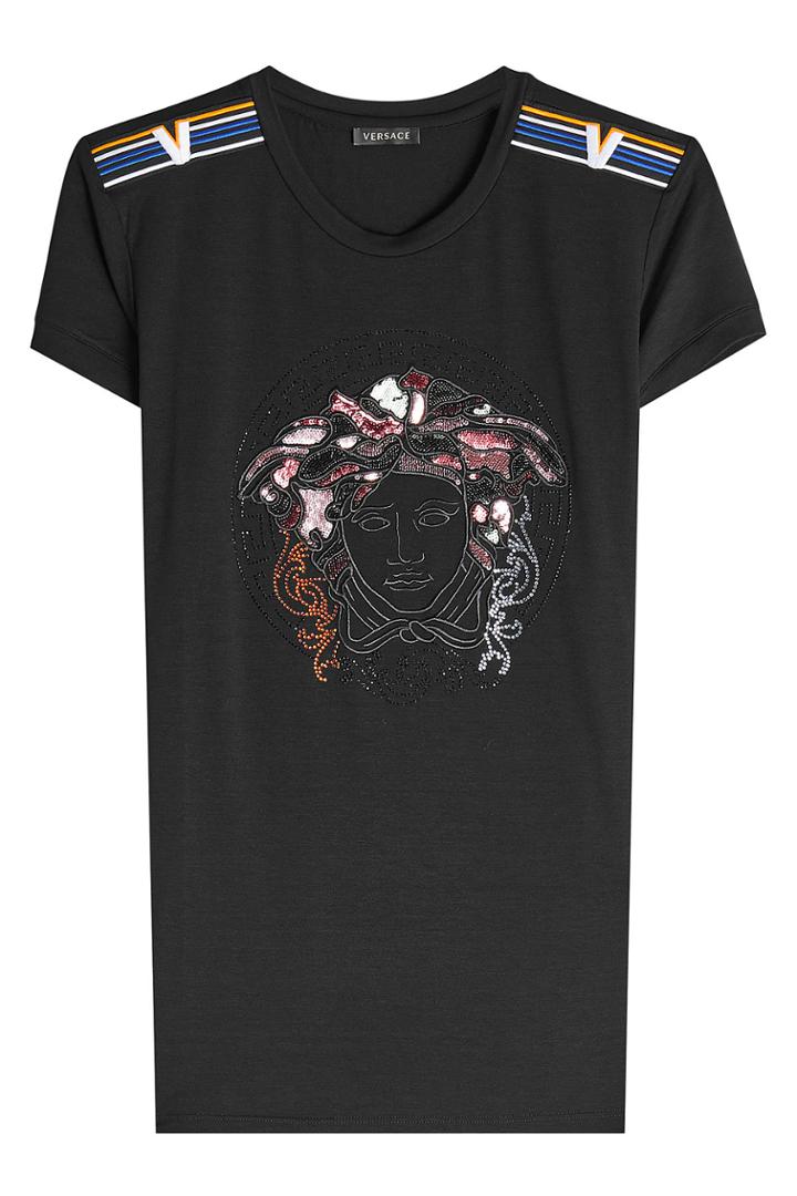 Versace Versace Embellished T-shirt