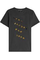 Marc Jacobs Marc Jacobs Cotton T-shirt With Metallic Print