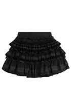 Faith Connexion Faith Connexion Tiered Mini Skirt - Black
