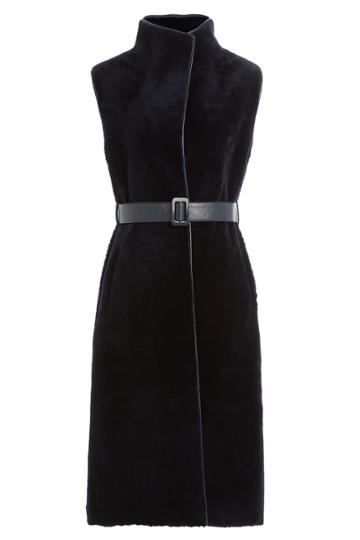 Nobi Talai Nobi Talai Shearling Vest - Blue