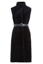 Nobi Talai Nobi Talai Shearling Vest - Blue