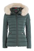 Peuterey Peuterey Quilted Down Jacket With Fur-trimmed Hood