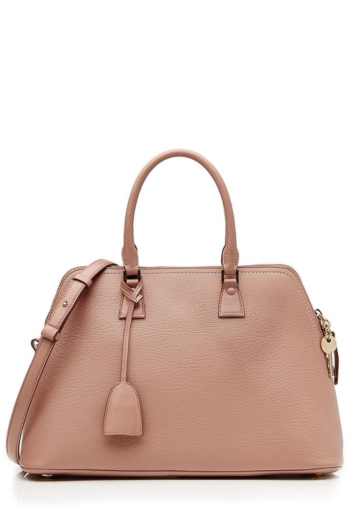 Maison Margiela Maison Margiela Leather Tote - Magenta