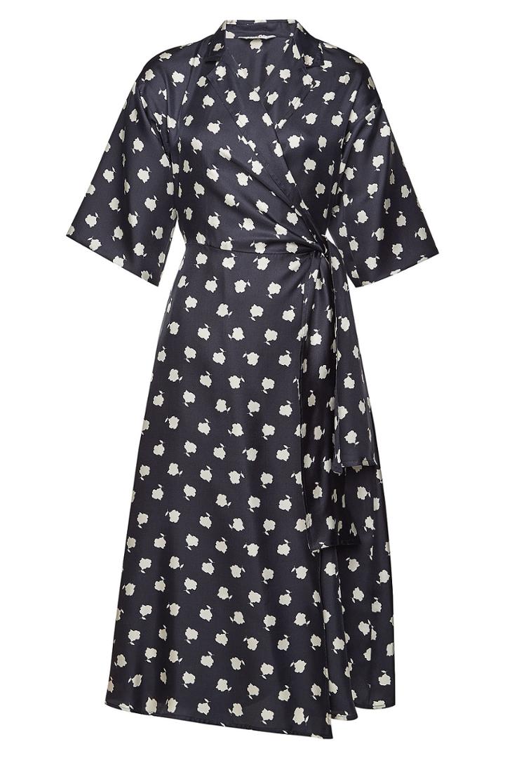 Max Mara Max Mara Printed Wrap Dress
