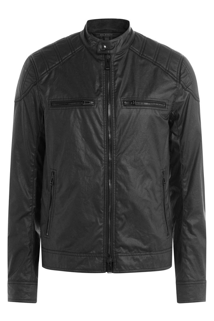 Belstaff Belstaff Coated Cotton Jacket - Black